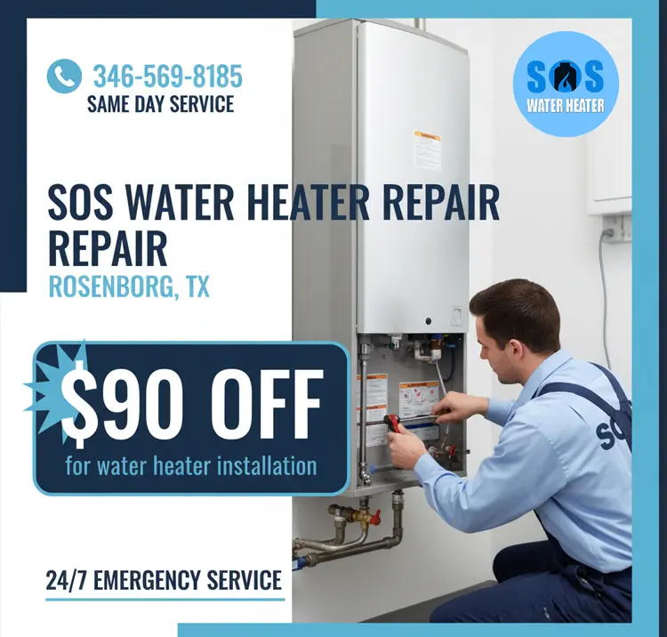 SOS Water Heater Rosenberg offer